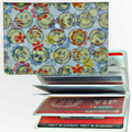 3D Lenticular ID / Credit Card Holder (Smiley Face Flowers)